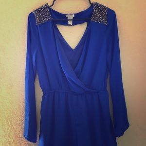 Royal Blue One-Piece